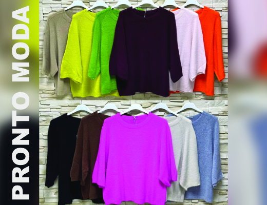 Pronto Moda GmbH - Großhandel Damenbekleidung, Junge Mode, Street wear, Strick, Jugendlich | Angebot: Damenbekleidung, Damen Accessoires, Große Größen, Sofortprogramme | Adresse: Pronto Moda GmbH, Kölner Str. 1, 65760 Eschborn